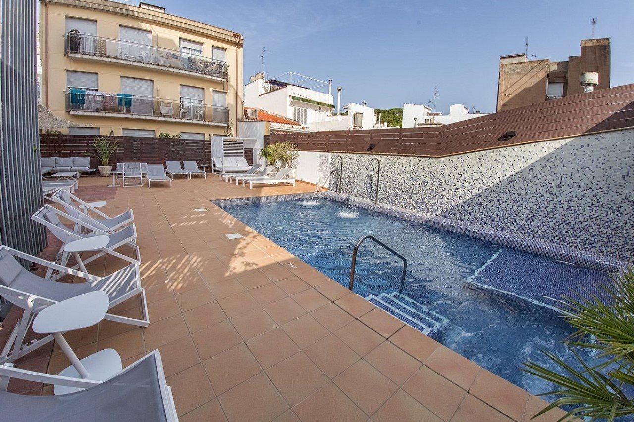 Neptuno Apartments Calella Exterior foto